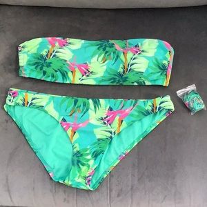 Tropical Two Piece Bikini